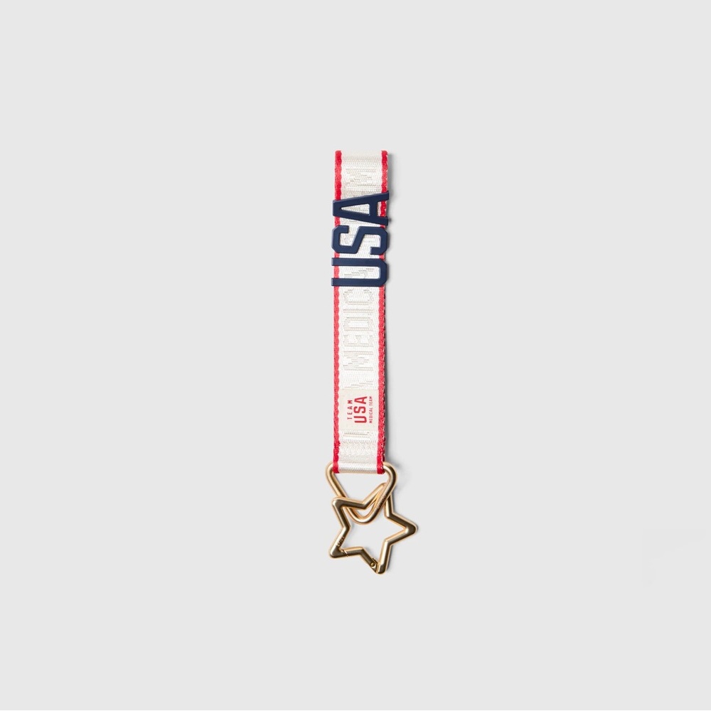 FIGS x Team USA Olympic Star Keychain